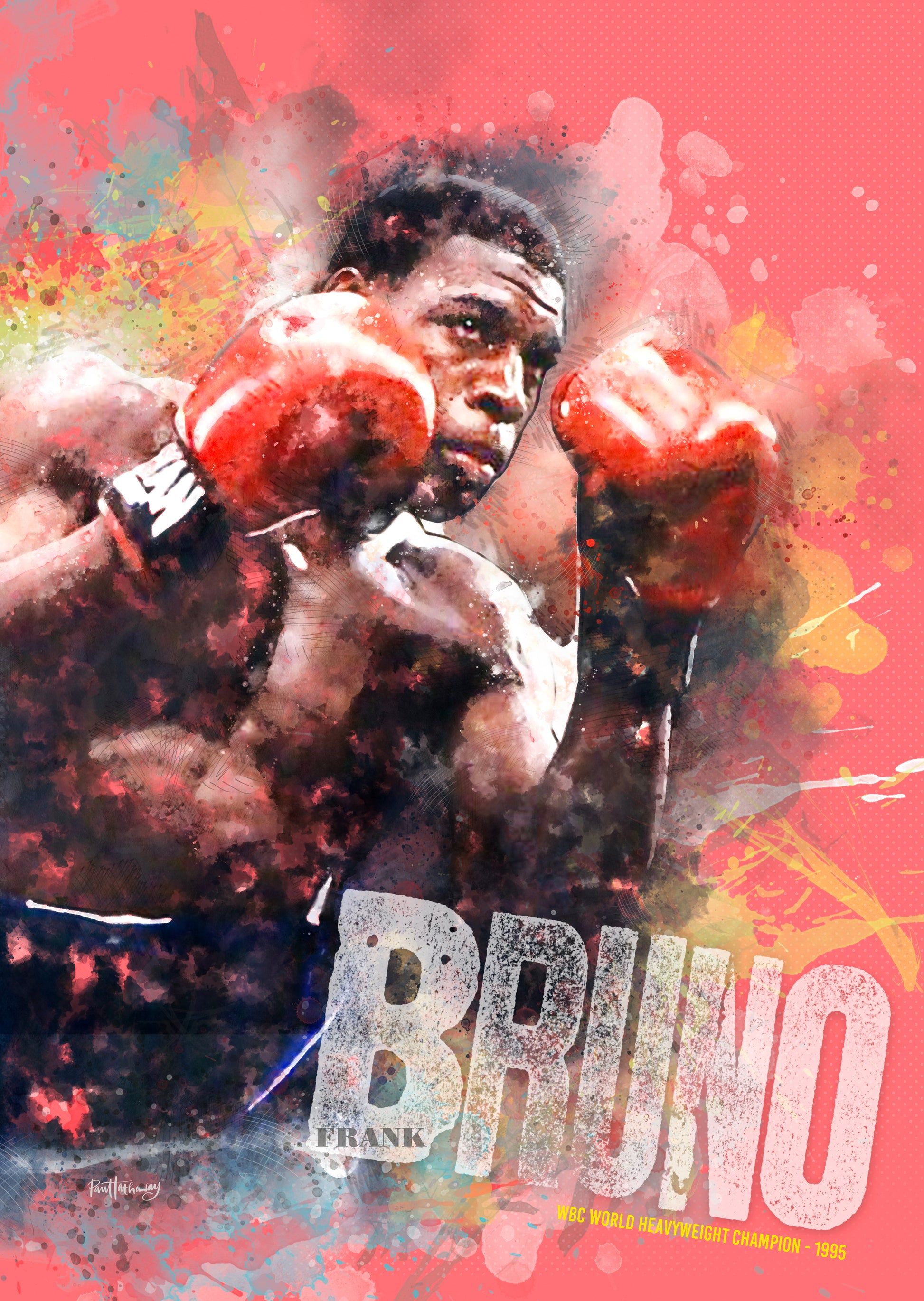 1946x2741 Frank Bruno Art Print
