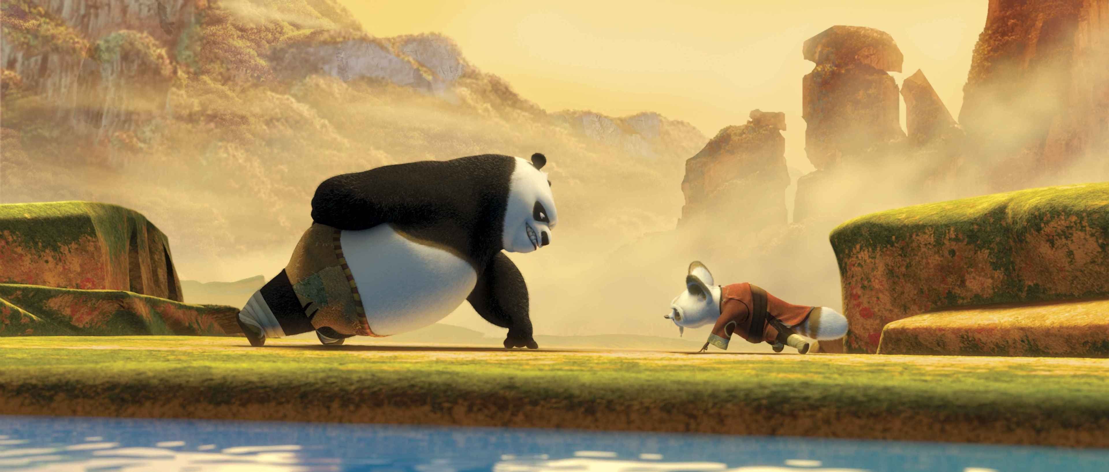 3840x1636 Master Shifu Wallpaper