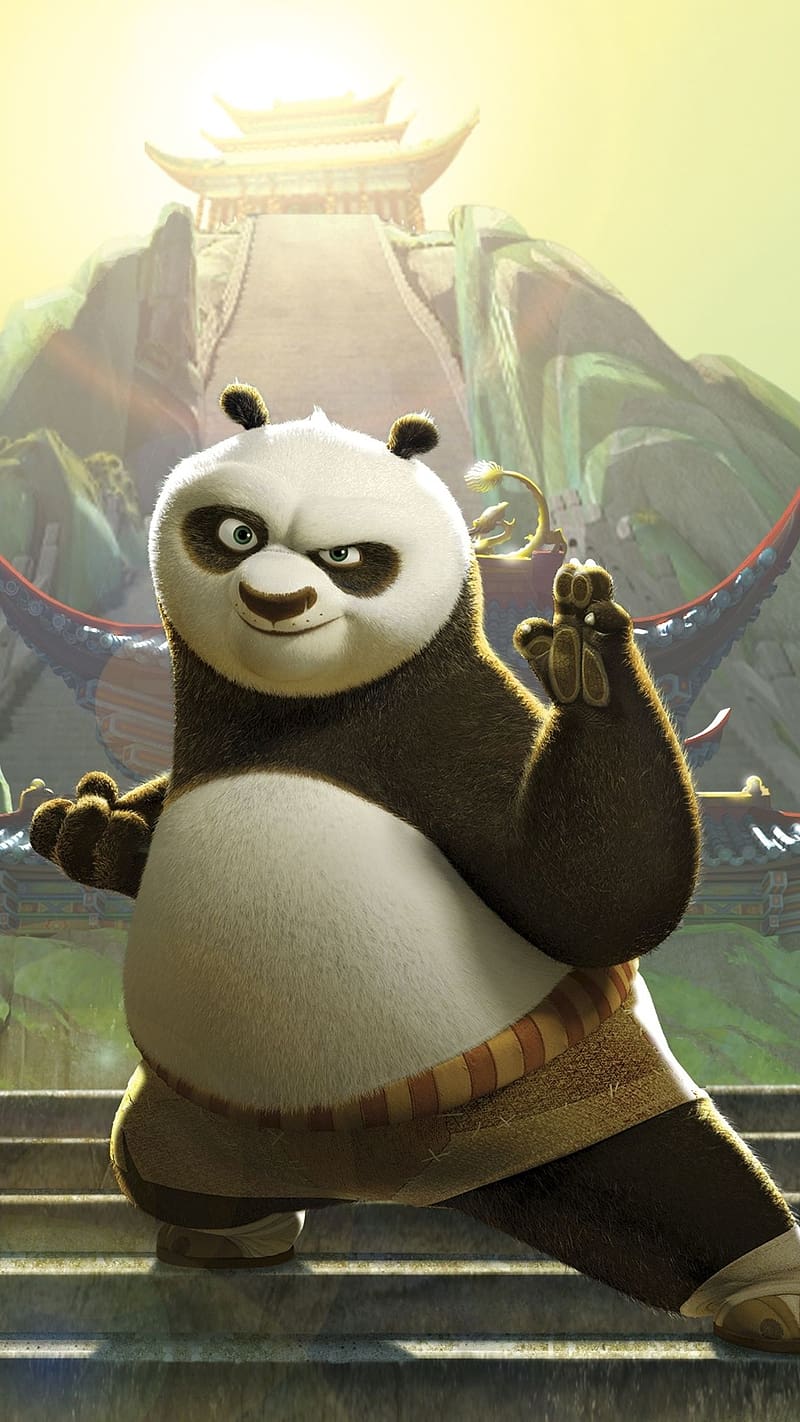 800x1422 Kung fu Panda, HD phone wallpaper