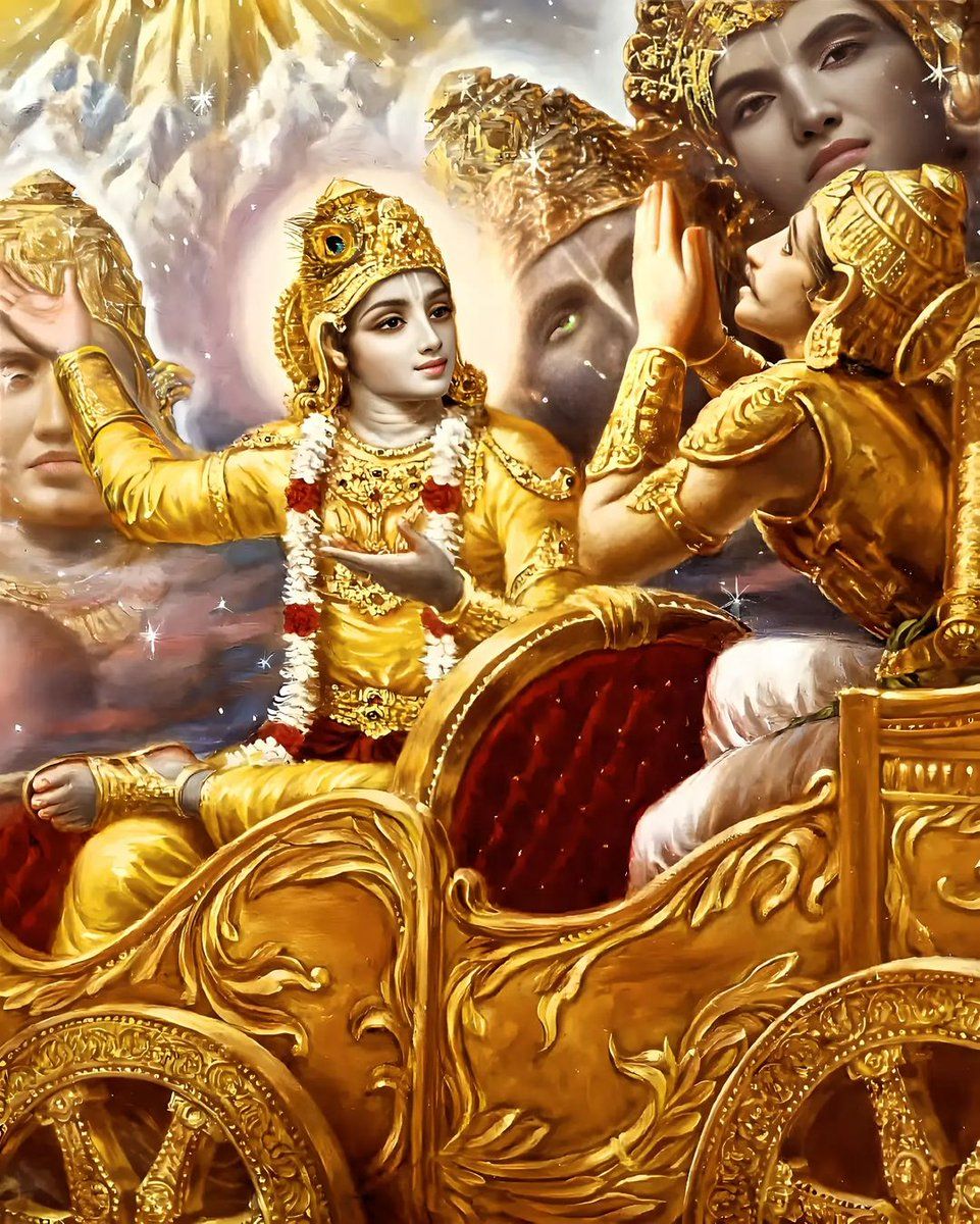 961x1200 Lord Krishna shared the most precious knowledge with Arjuna