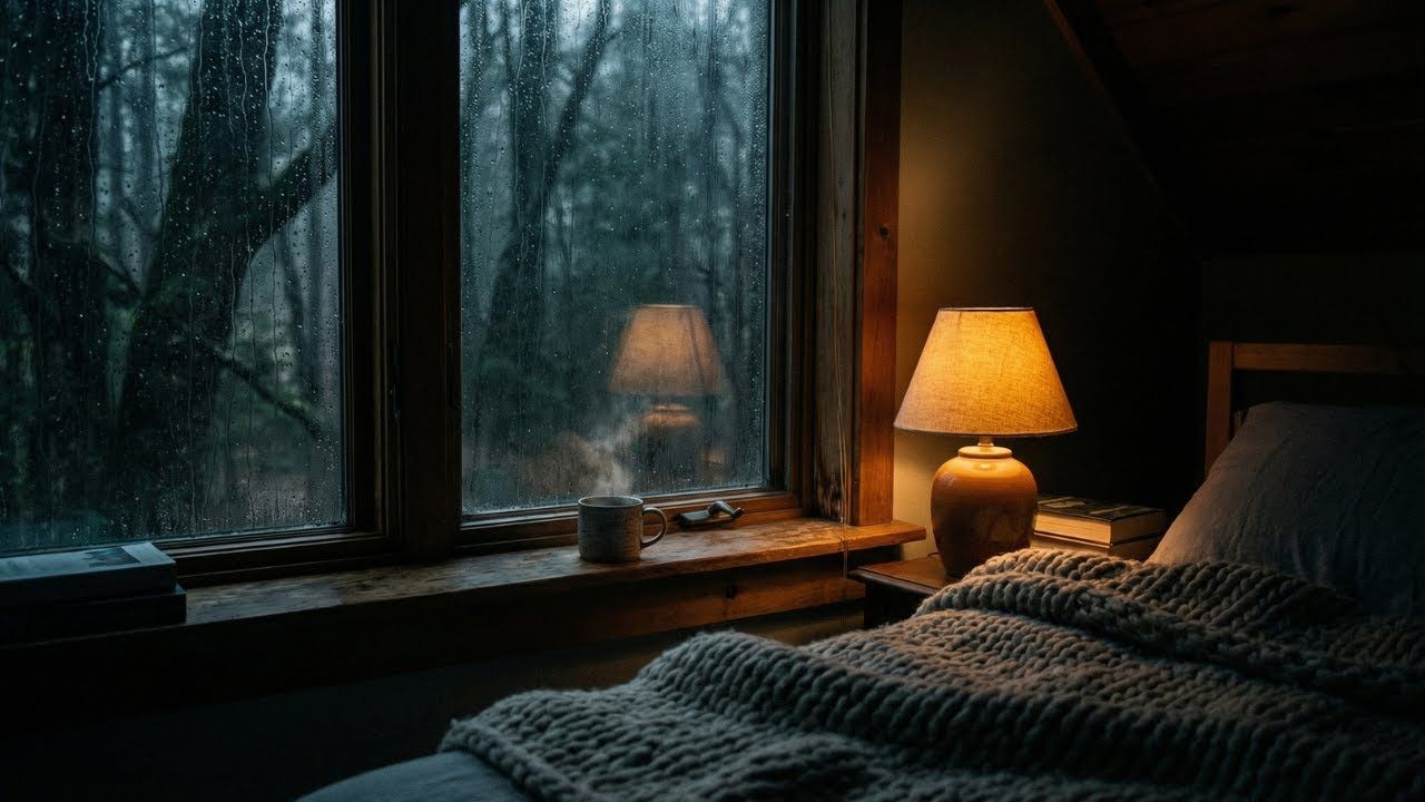1280x720 It's Raining Outside, Stay Warm Inside