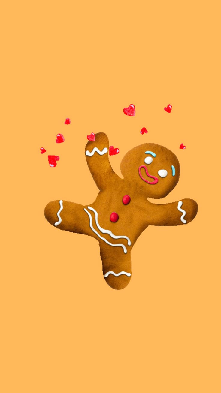736x1309 Gingy shrek wallpaper. Cartoon gingerbread wallpaper, Shrek gingerbread man tattoo, Cute christmas wallpaper iphone