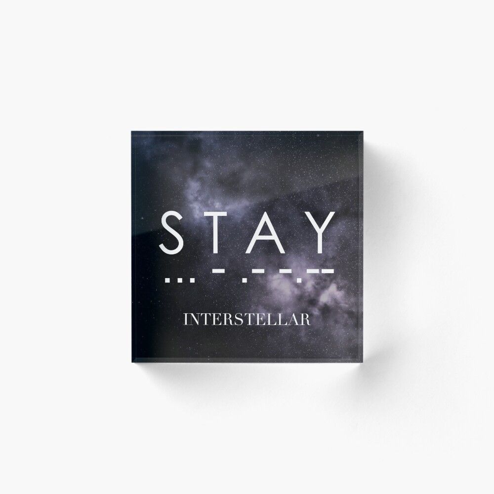 1000x1000 Interstellar (morse code) Greeting Card