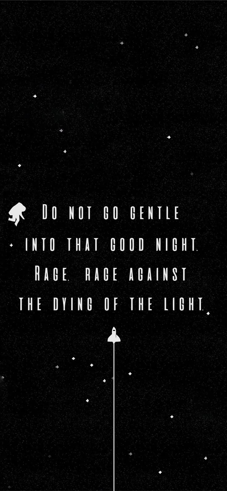 736x1594 interstellar movie typography iPhone Wallpaper