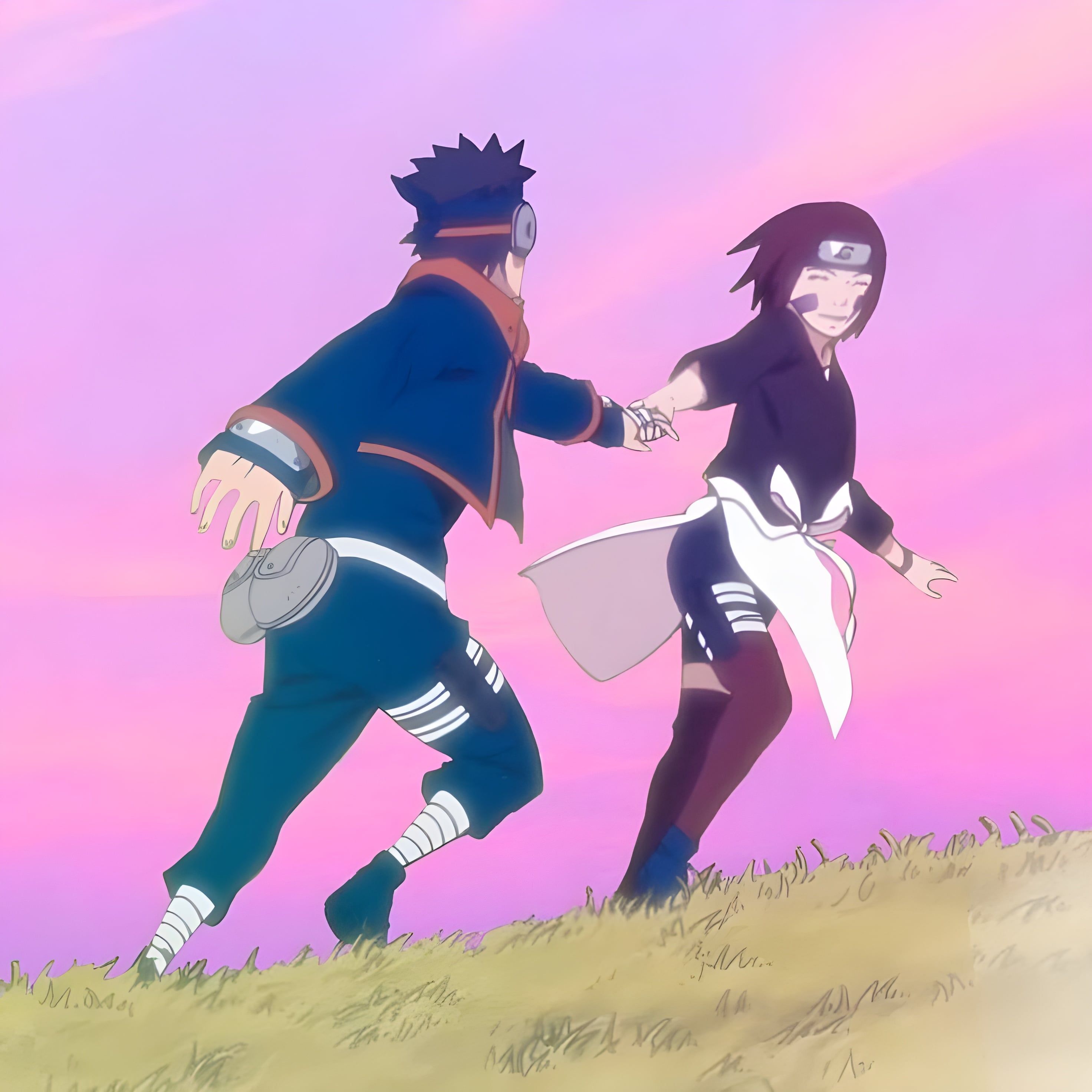 2944x2944 Did Rin finally accept and love back Obito in the end when they met afterlife?