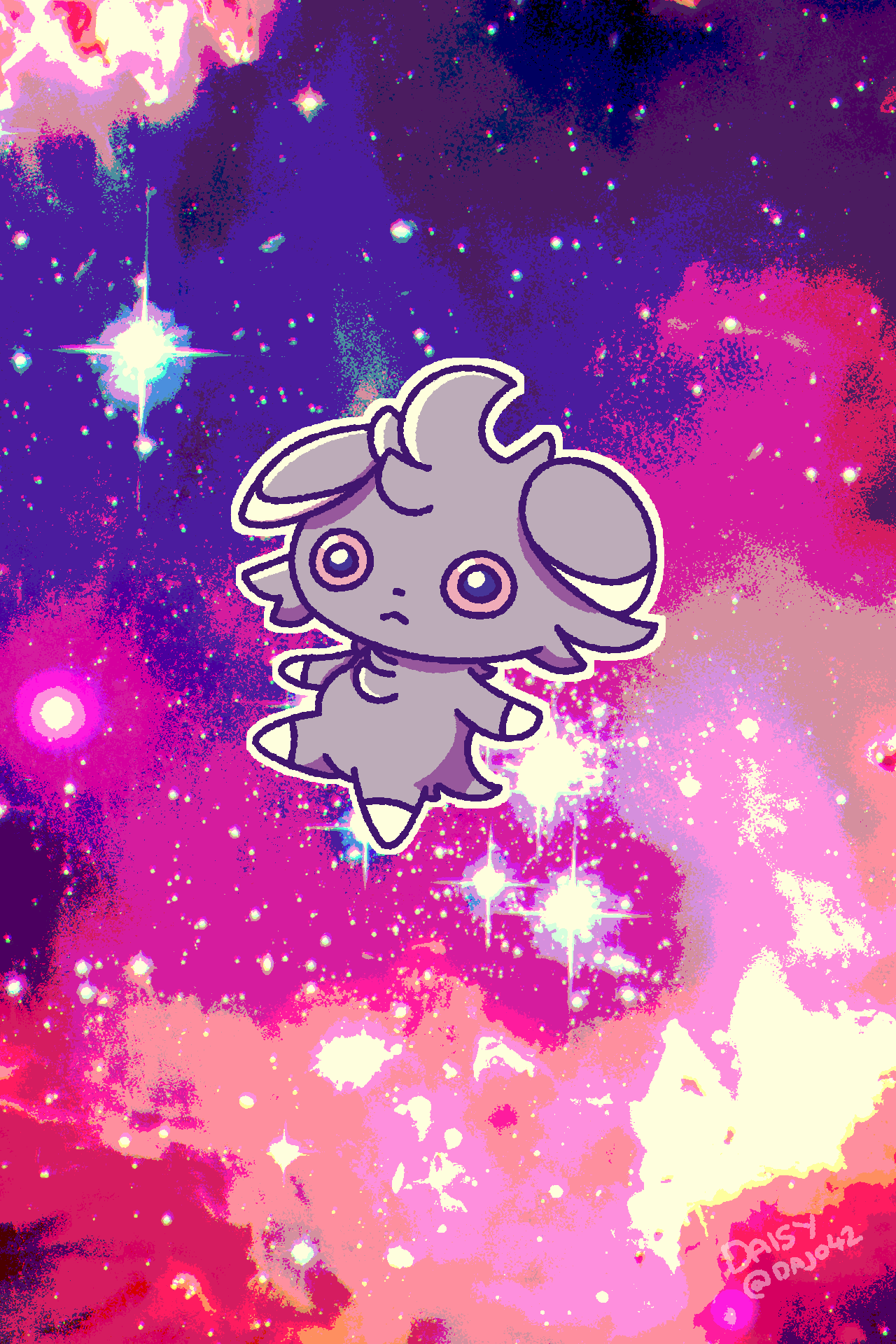 1280x1920 Espurr in Space (OC)