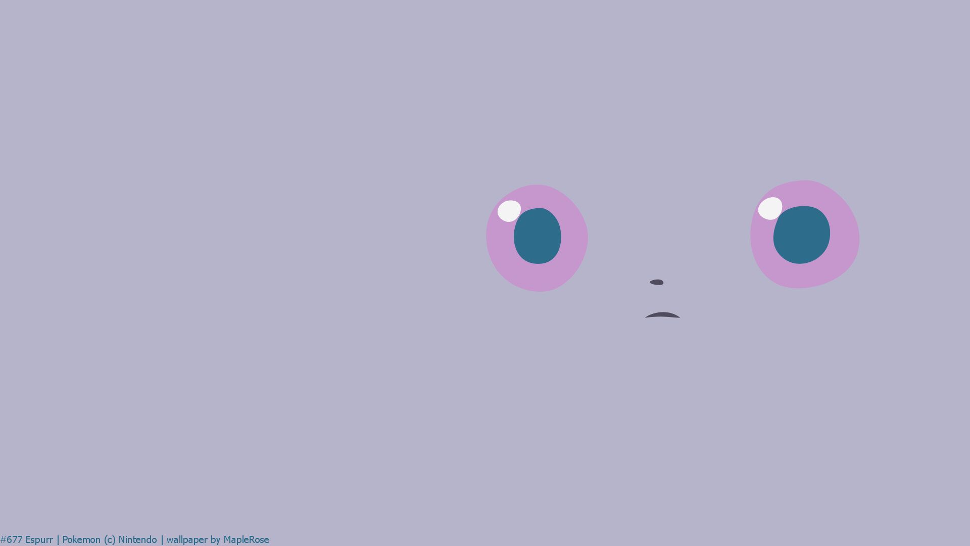 1920x1080 Espurr. PokéWalls