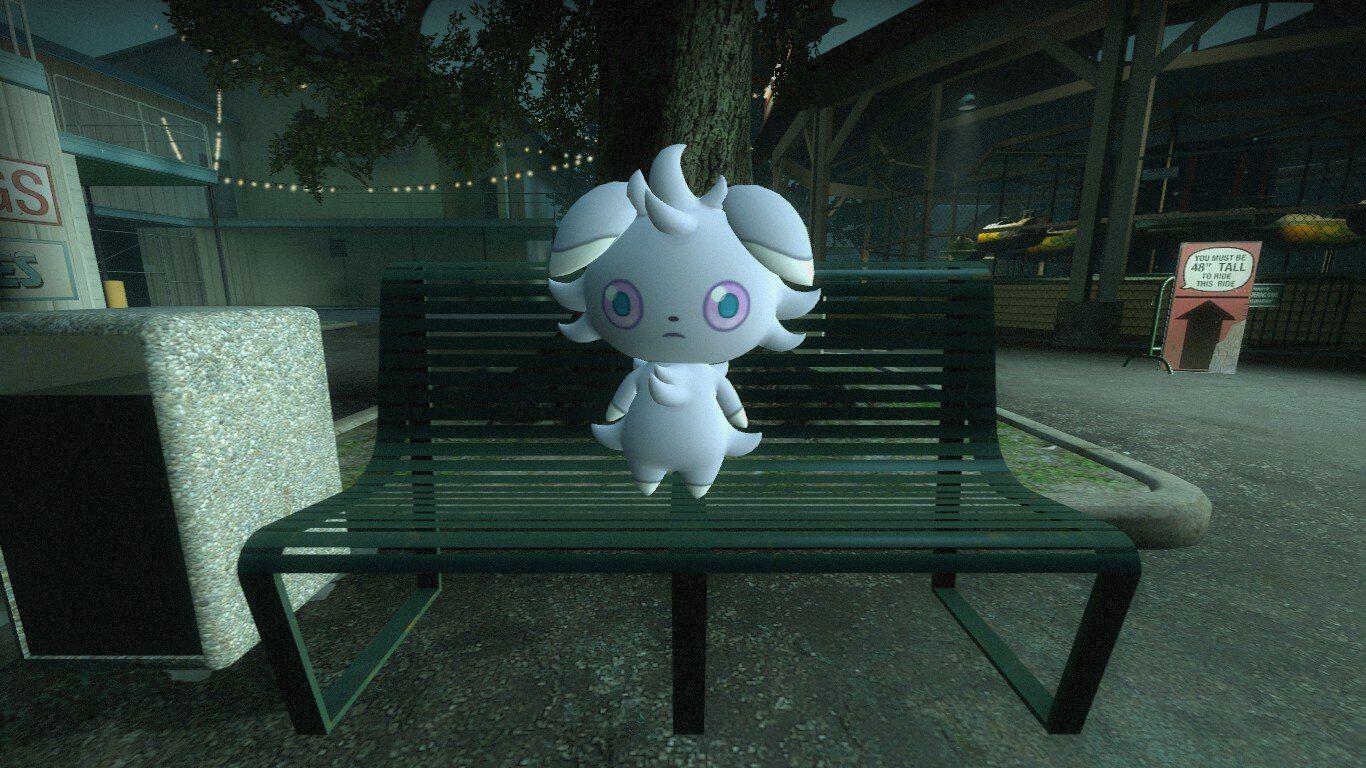 1366x768 Steam Workshop::Espurr (Gnome)
