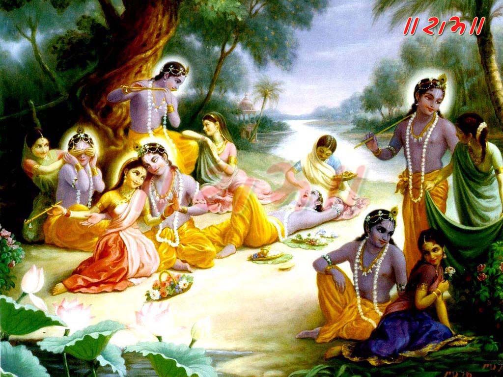 1024x768 Ras Leela. Consort Image and Wallpaper Krishna Wallpaper
