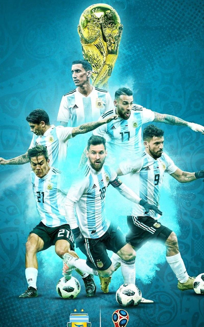 800x1280 HD team argentina football wallpaper