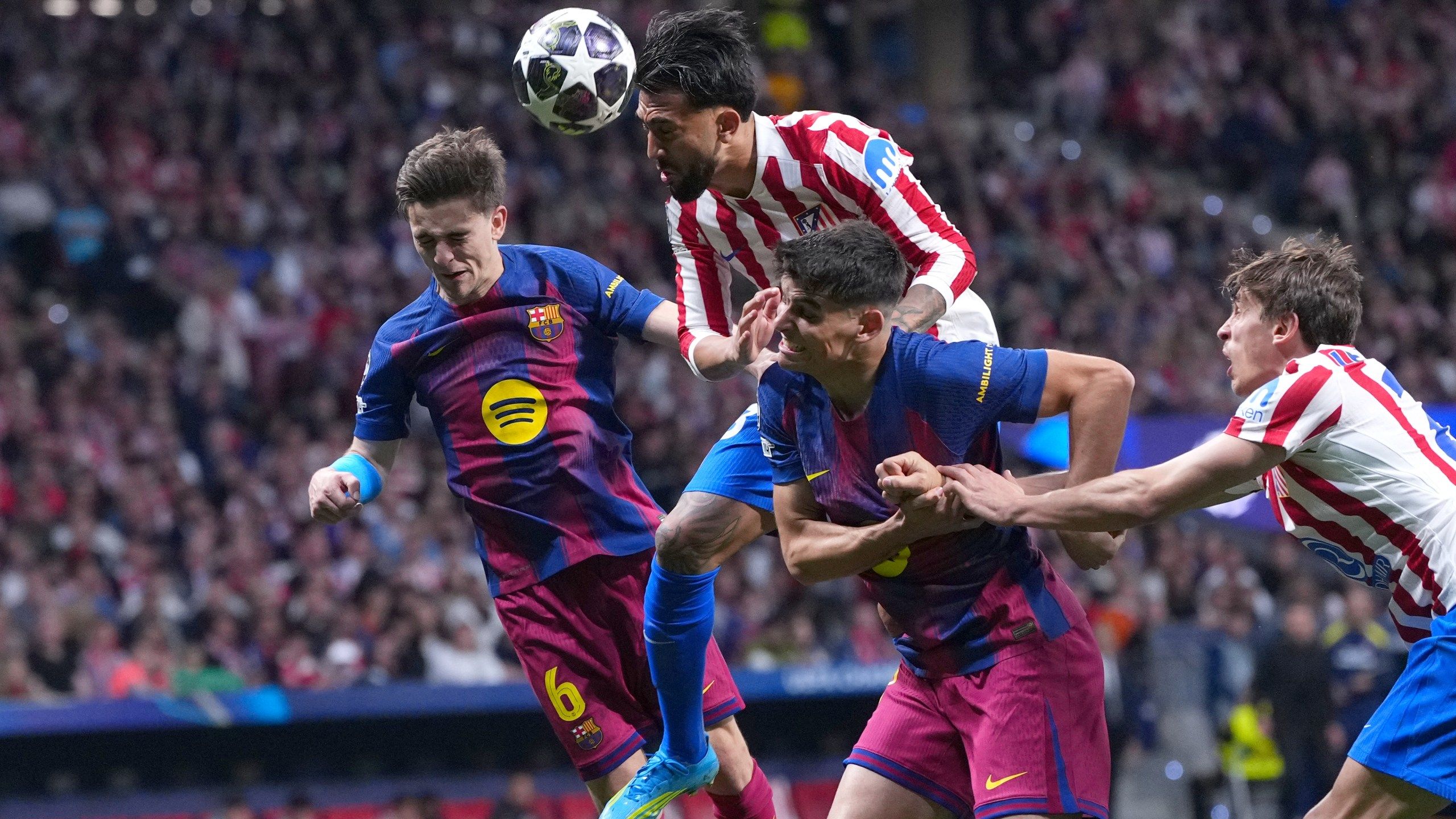 2560x1440 Atletico Madrid Withstands Barcelona's Early Blitz To Reach The Champions League Semifinals. WJHL. Tri Cities News & Weather