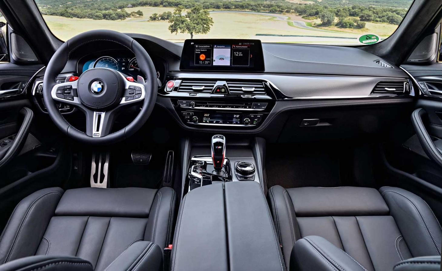 1460x895 BMW M5 Competition 2018 review. Wallpaper*