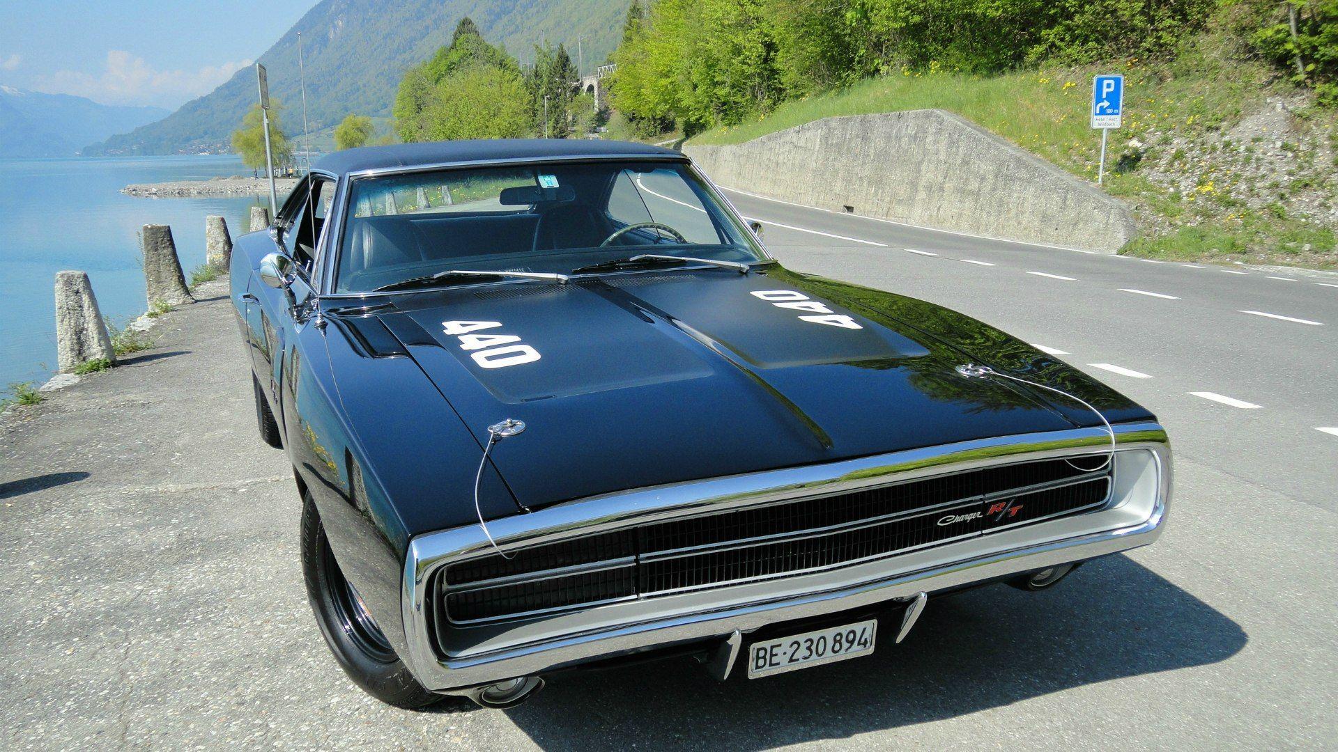 1920x1080 Black Dodge Charger RT 440 4 Speed Wallpaper And Image