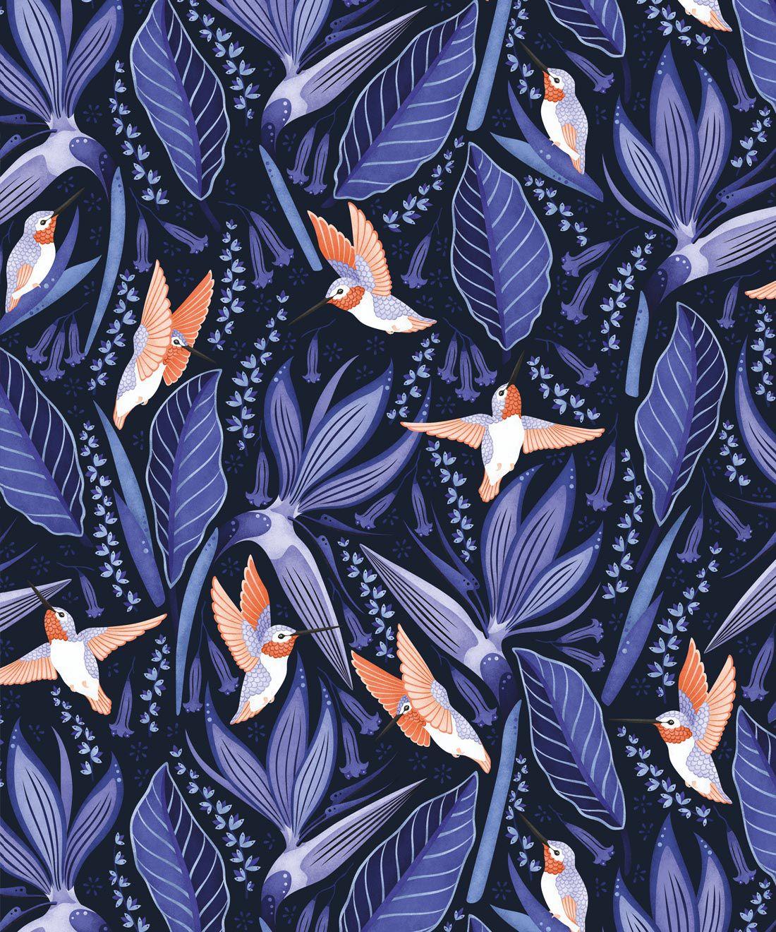 1100x1320 Hummingbirds Wallpaper • Bold Bird Wallpaper Europe