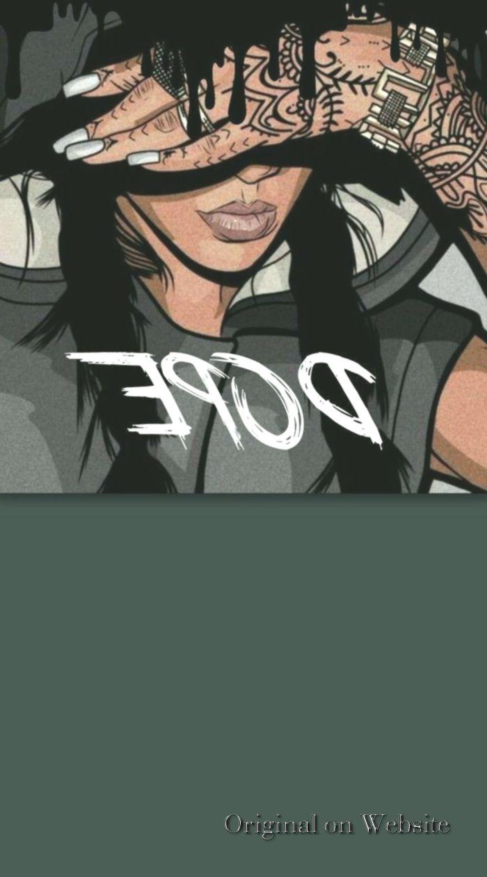 700x1259 Dope Girl Wallpaper