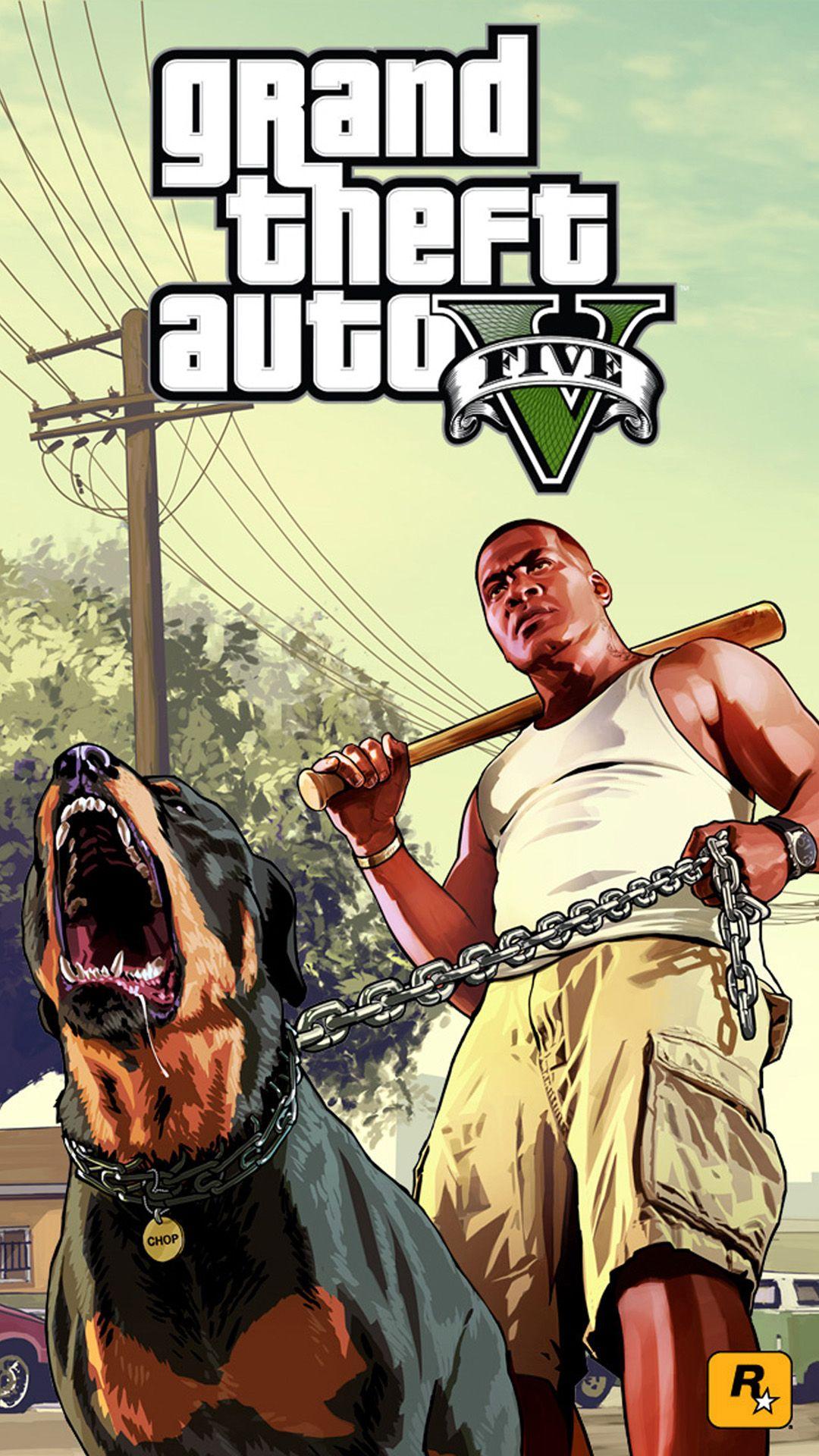 1080x1920 Free download iPhone 6 plus GTA 5 Franklin HD Wallpaper