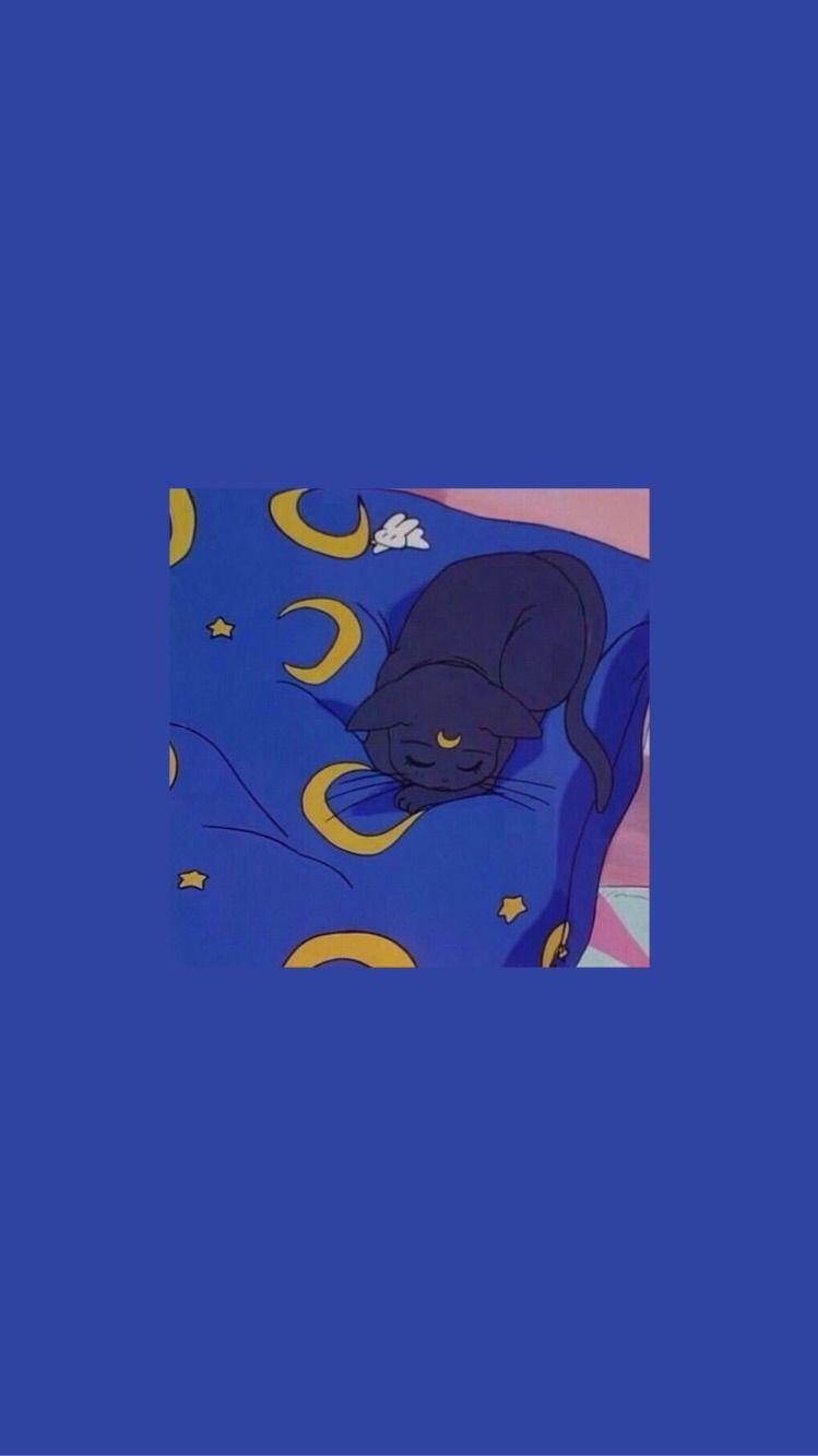 749x1333 Luna -sailor moon- aesthetic wallpaper