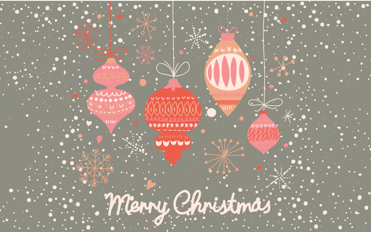 1280x800 Christmas Desktop Cute Wallpaper
