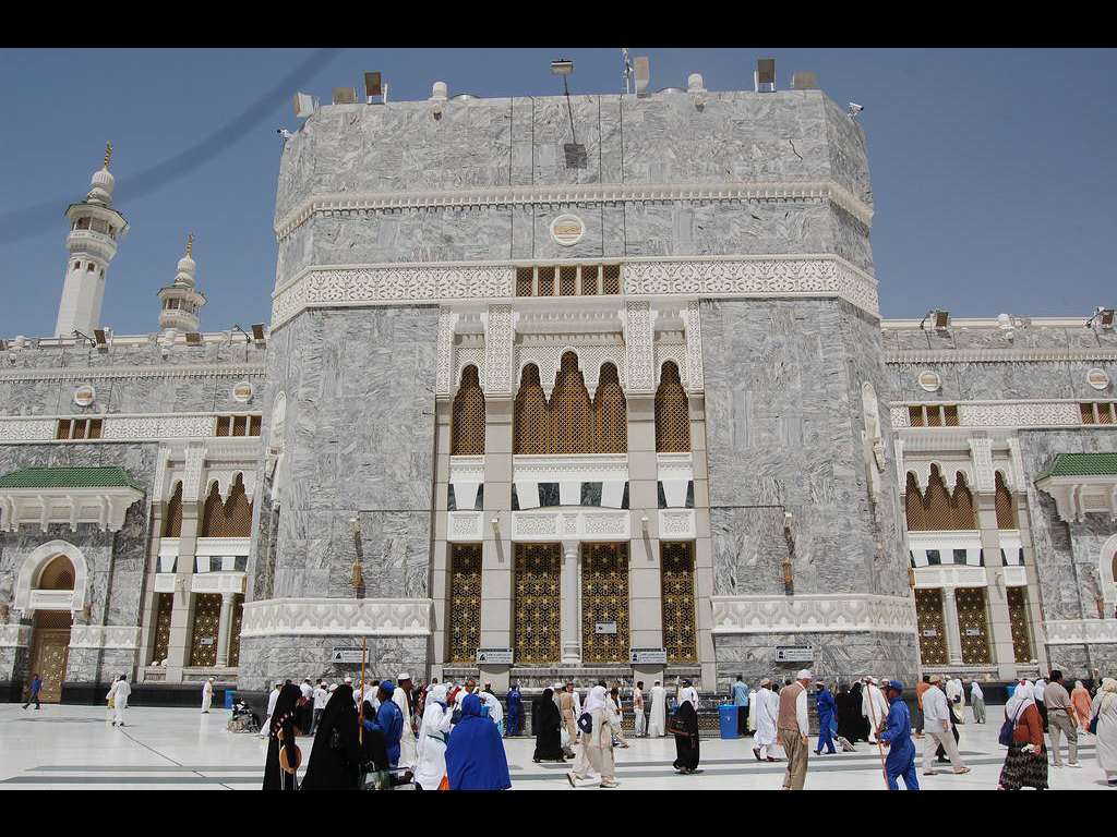 1024x768 Masjid Al Haram And The Kaaba • Mecca