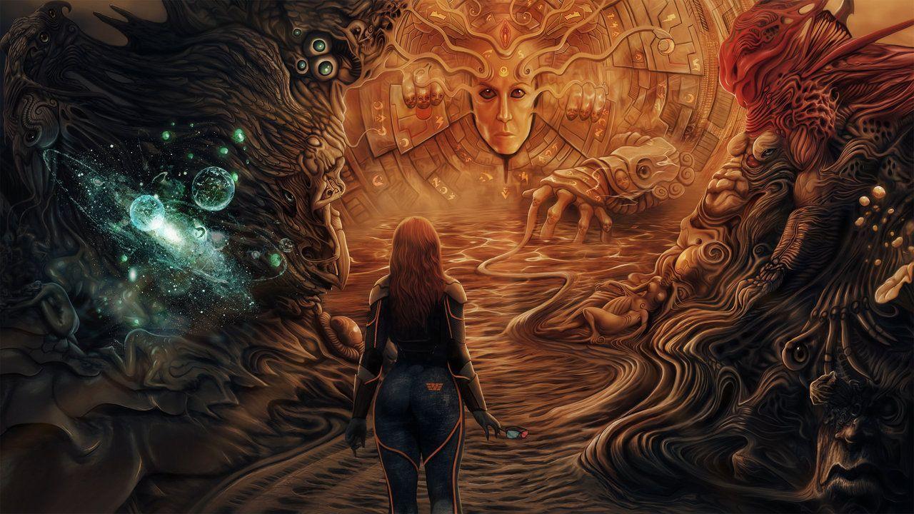 1280x720 Prometheus, Space Jockey Engine. Art, Fantasy art, Concept art
