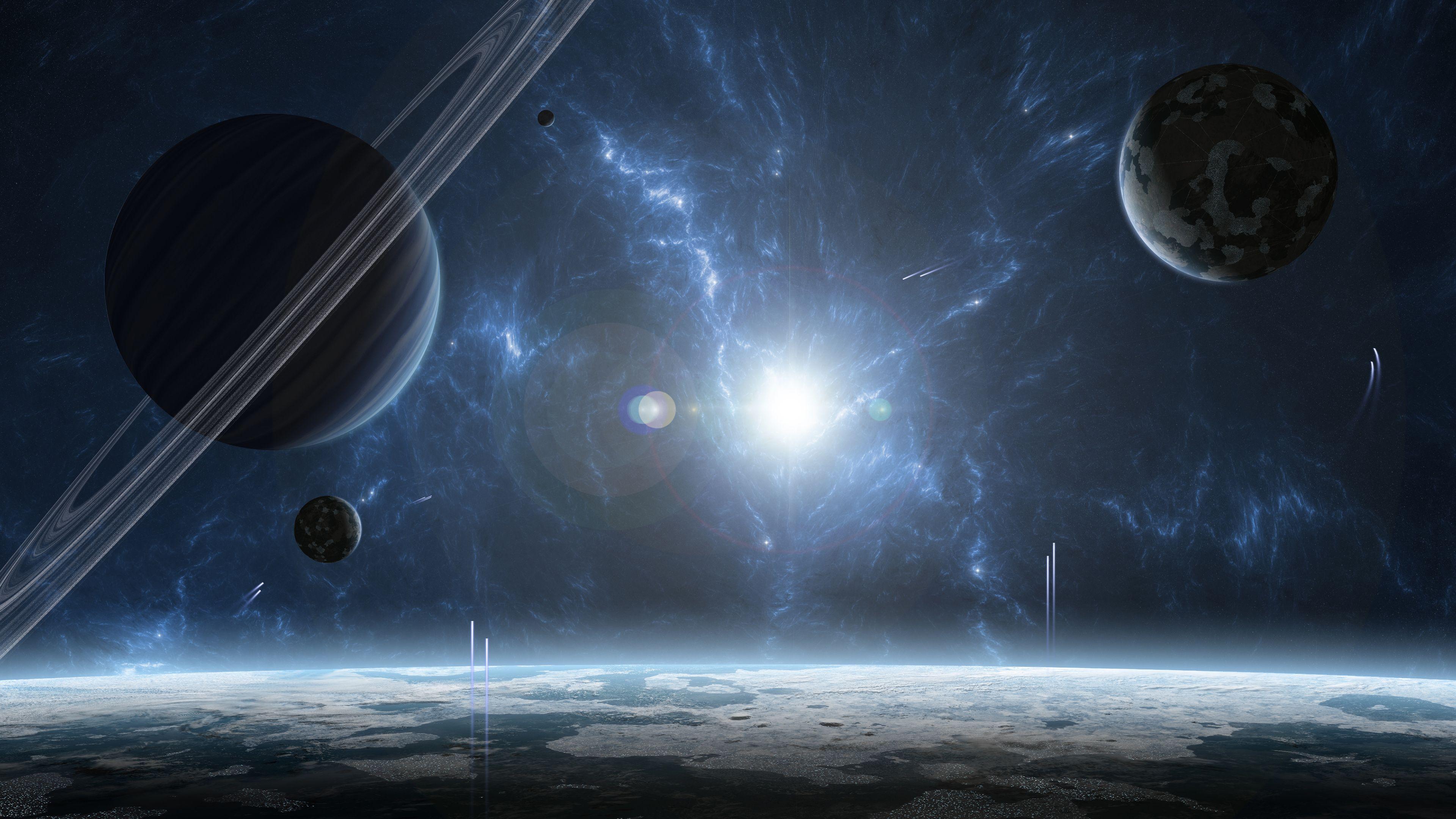 3840x2160 Saturn wallpaper and background