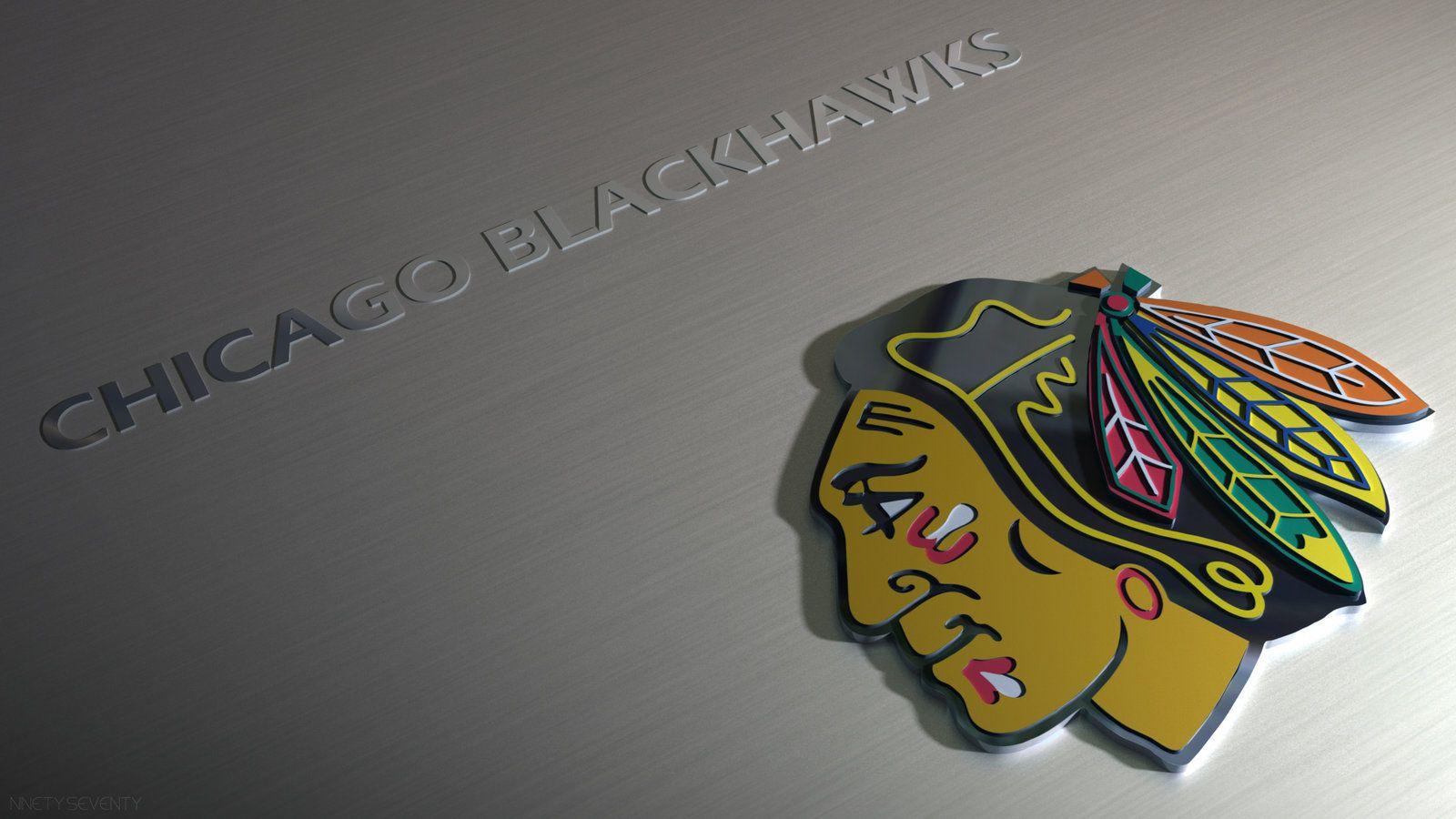 1600x900 Free download Chicago Blackhawks 3D Wallpaper