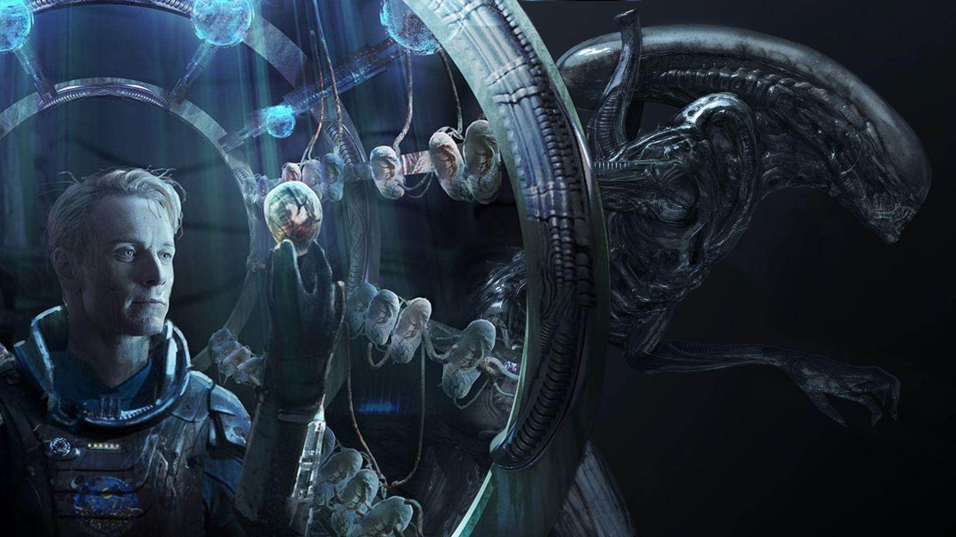 1920x1080 Prometheus and Alien: Covenant for David Fans