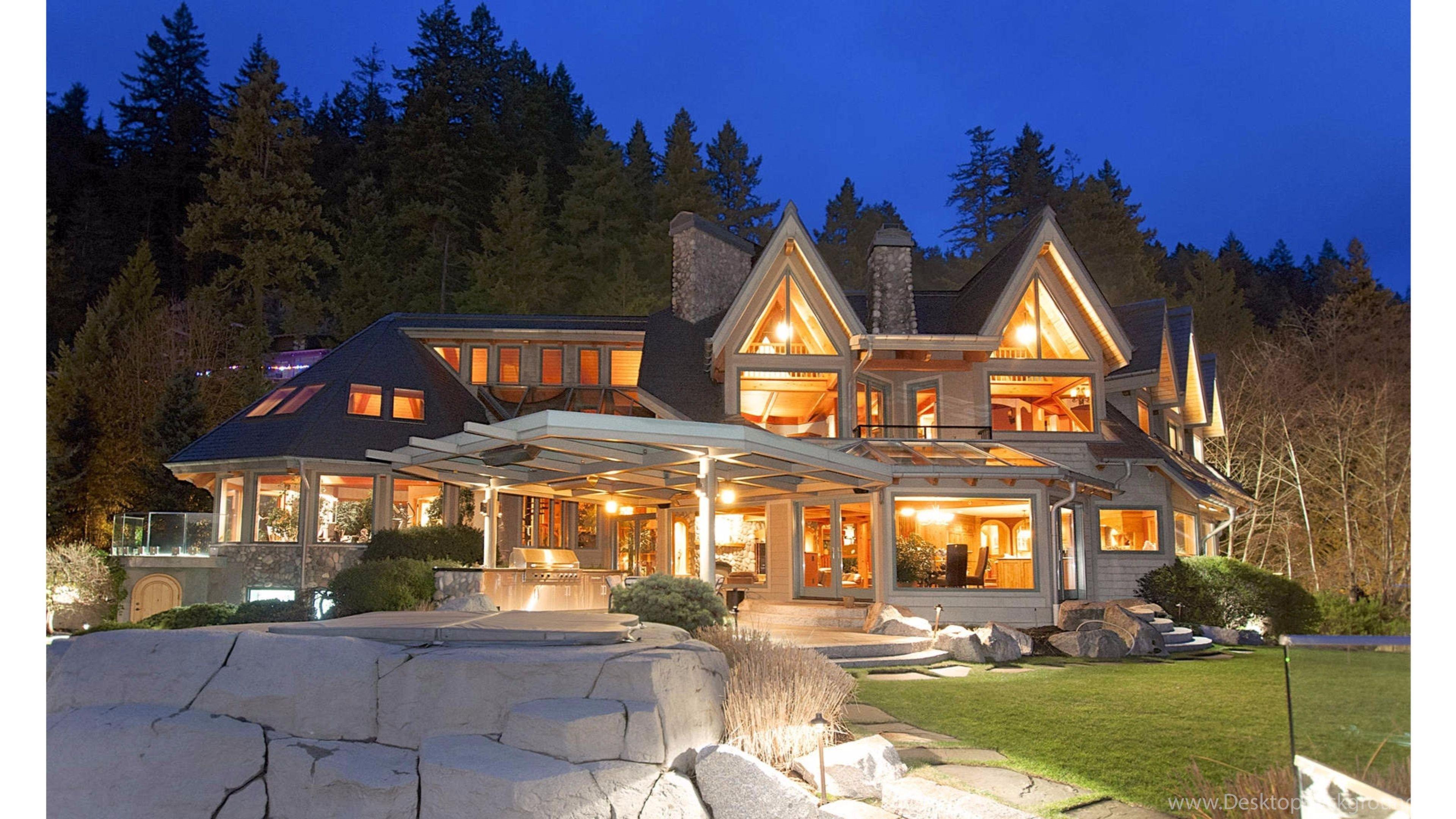 3840x2160 Luxury Homes 4K Vancouver Canada Wallpaper Desktop Background