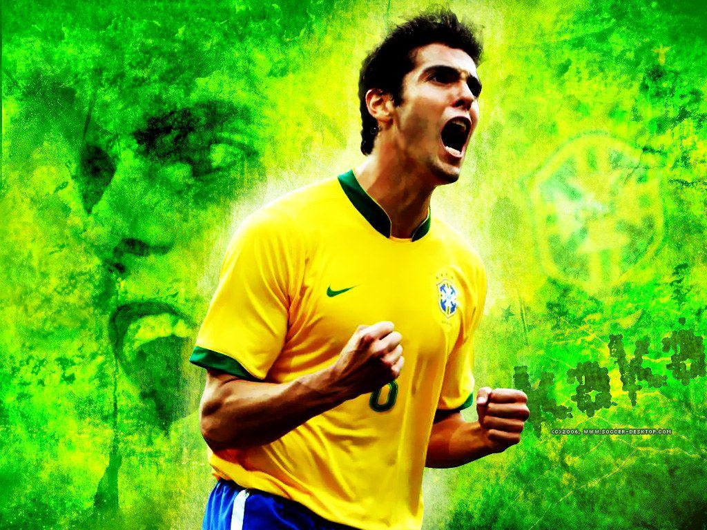 1024x768 Kaka Wallpaper Acmilan Brazil 1