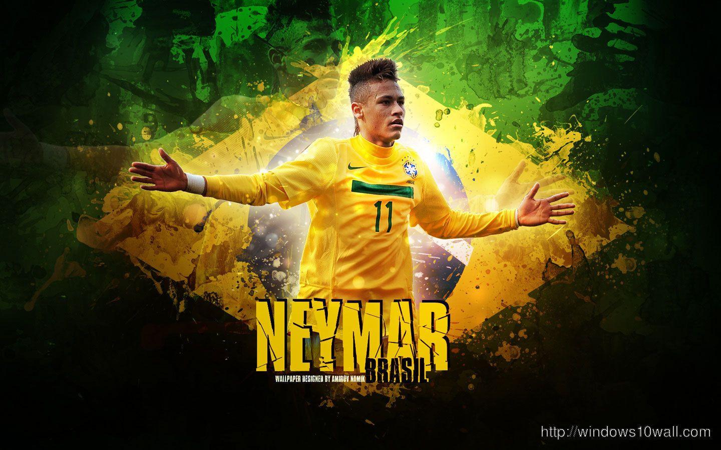 1440x900 Neymar Brazil Team HD Wallpaper