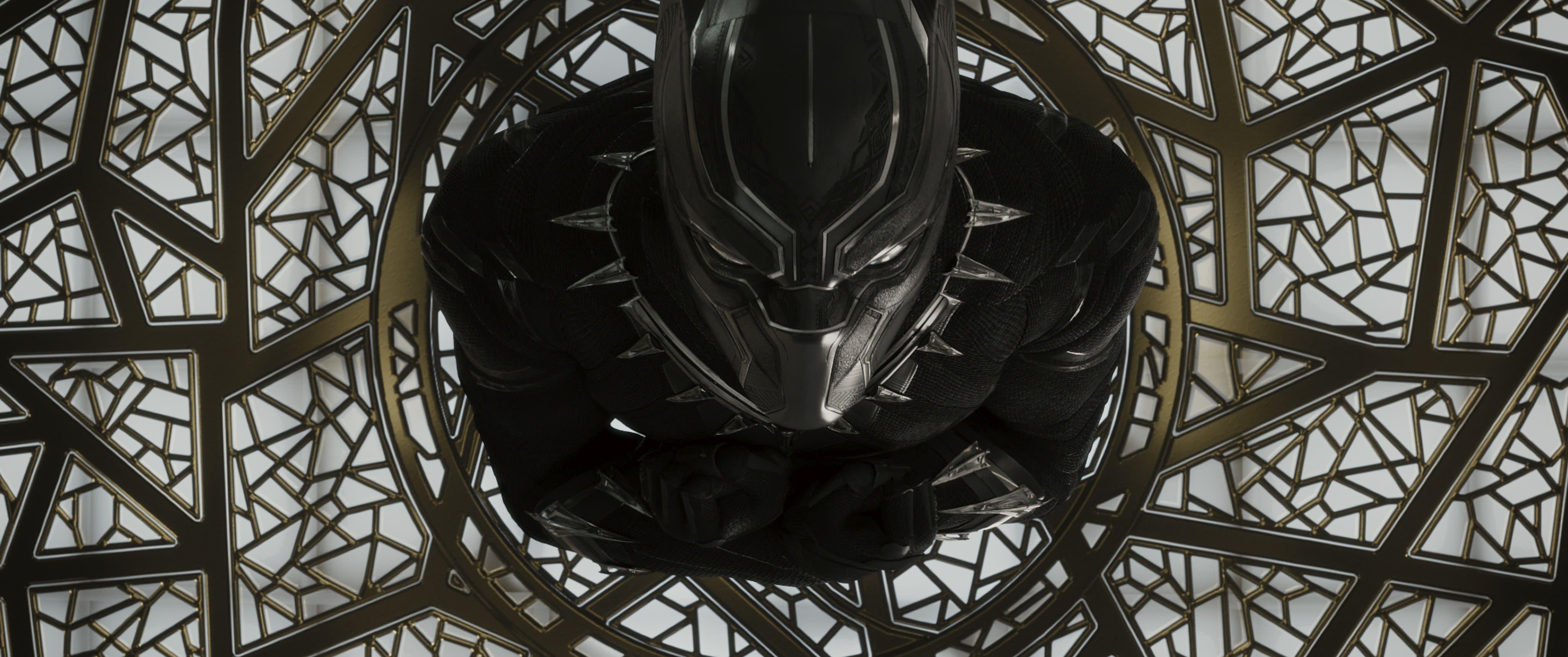 4096x1716 Black Panther: 4K Image