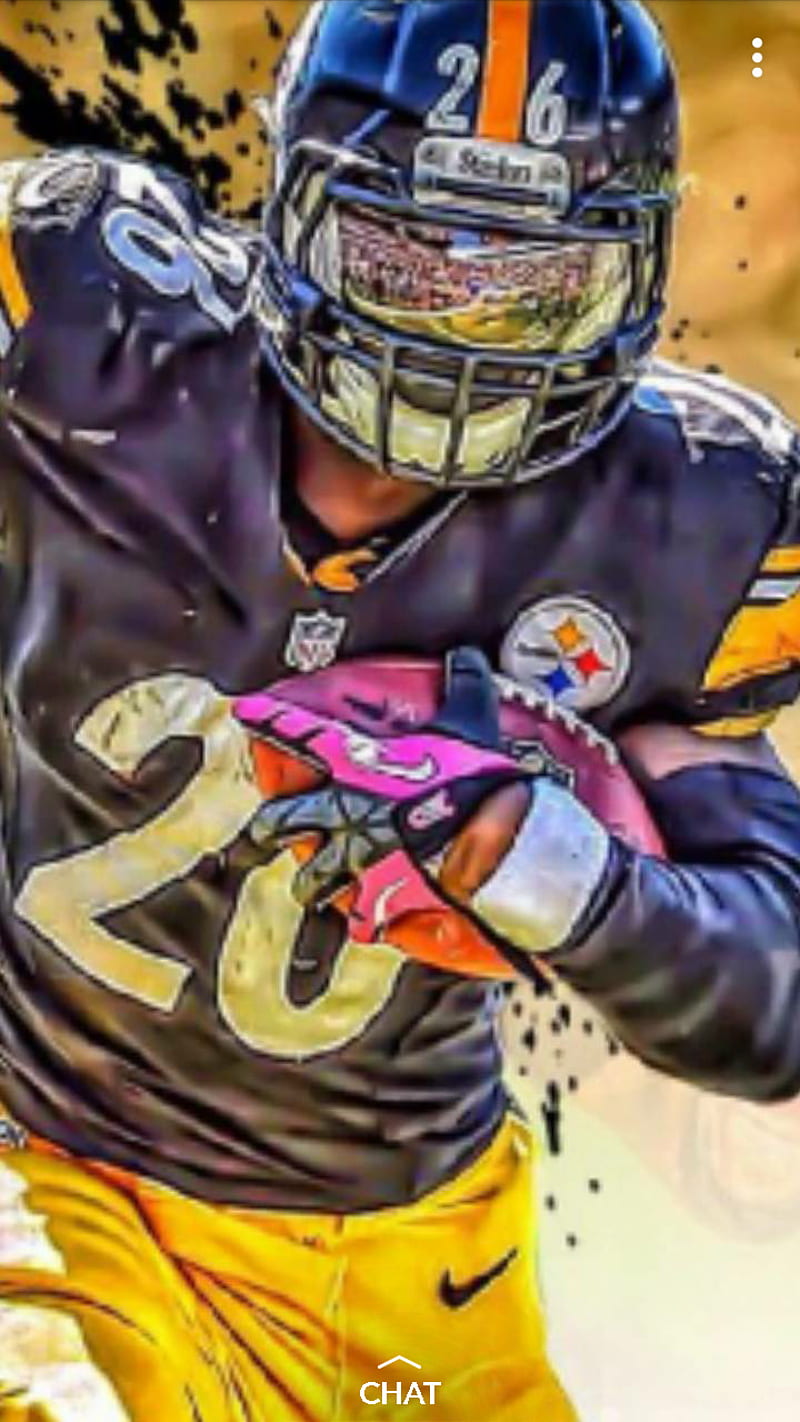 800x1422 Leveon Bell, football, steelers, HD phone wallpaper