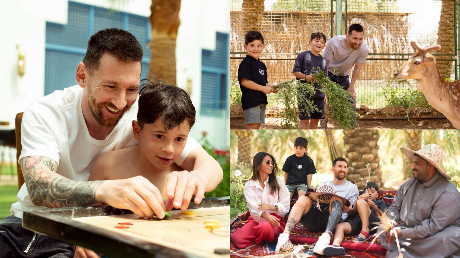 1920x1080 Fine dining & feeding gazelles Lionel Messi's family trip to Saudi Arabia which led to PSG suspension and ruined new contract talks. Goal.com US