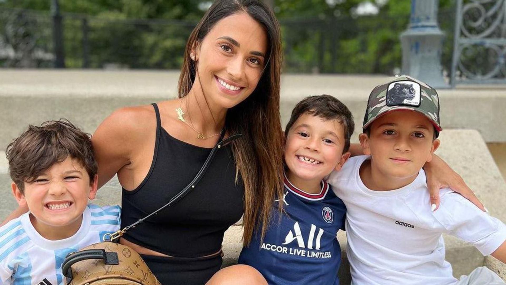 1920x1080 Antonela Roccuzzo celebrates her son Mateo's 9th birthday with the sweetest photo