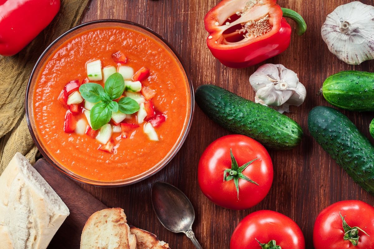 1200x800 Celebrating National Gazpacho Day with Queso Mama: A Feast for Family and Friends