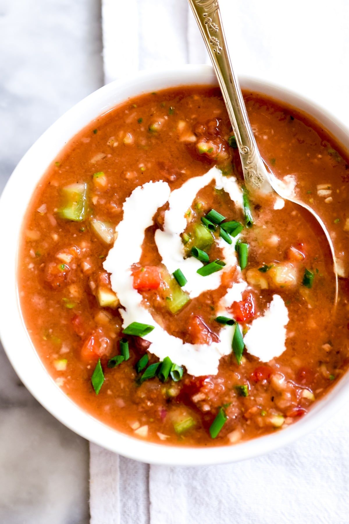 1200x1798 The BEST Traditional Gazpacho (10 Minute Blender Recipe)