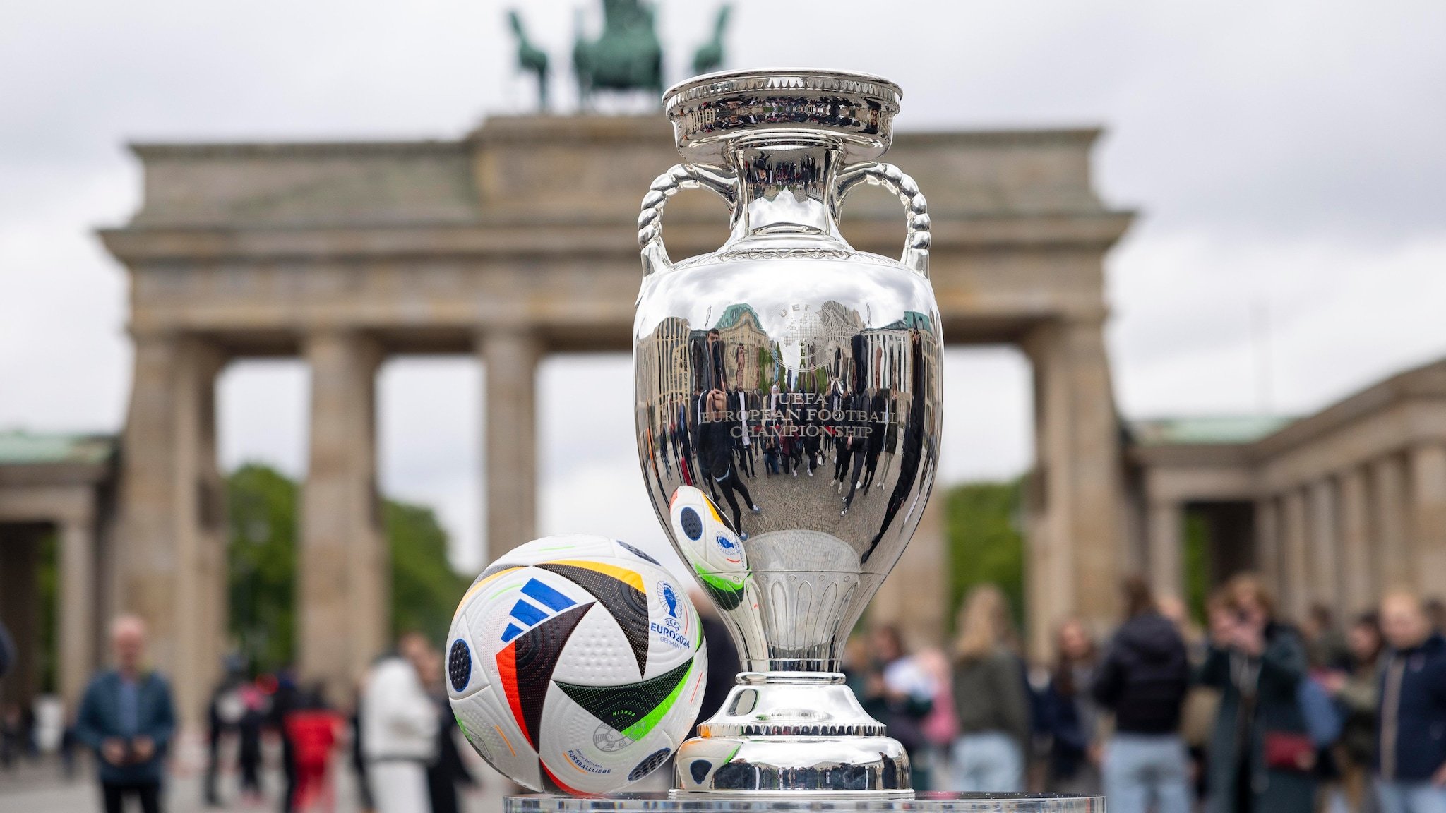 2048x1152 UEFA EURO 2024 Trophy Tour Makes Final Four Stops As Germany Gears Up For Kick Off. UEFA EURO 2024