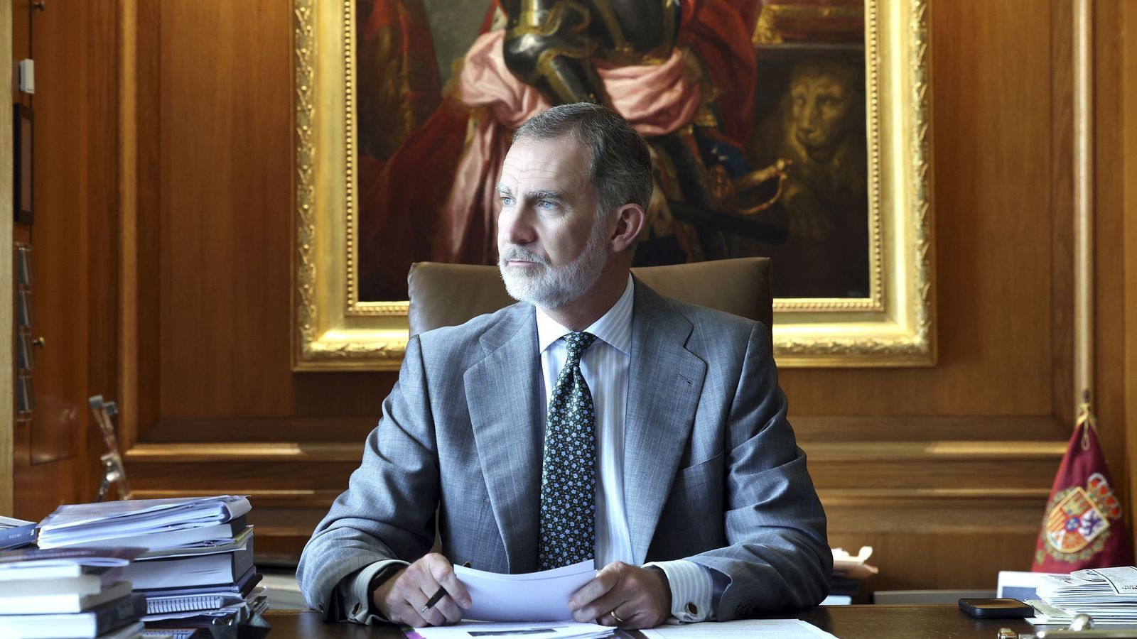 1600x900 El Rey en su despacho: nuevas imágenes de Felipe VI por el décimo aniversario de su reinado