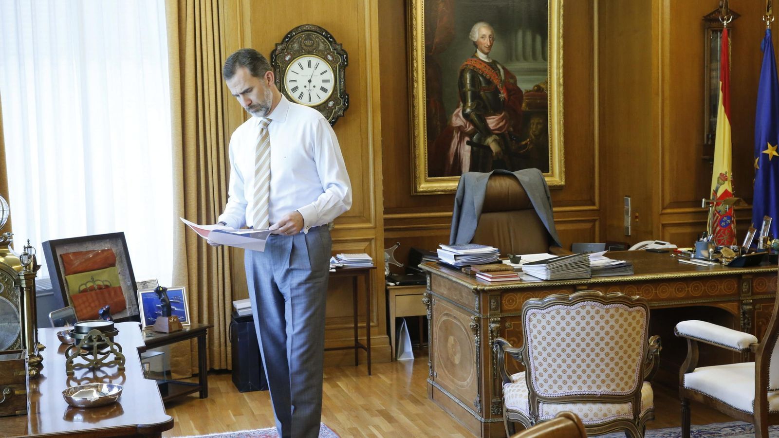 1600x900 Felipe VI pasó en su despacho de Zarzuela el primer día del juicio del caso Nóos