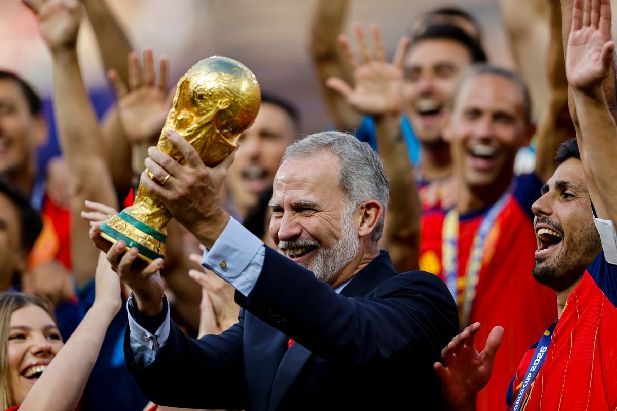 1200x800 King Felipe VI celebrates Spain's World Cup win: “World champions!”
