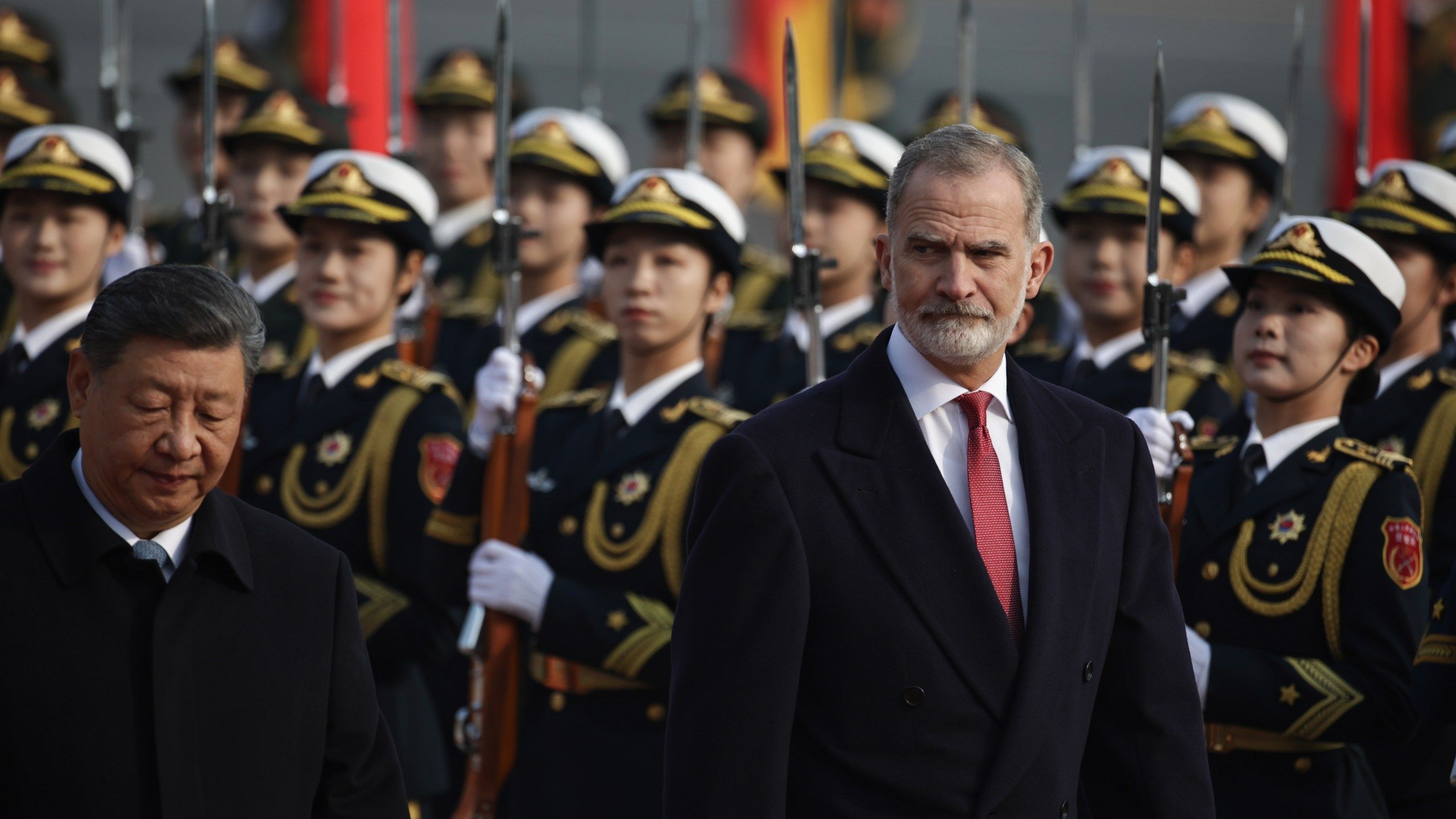 2560x1440 China and Spain sign agreements to strengthen cooperation on Spanish king's visit
