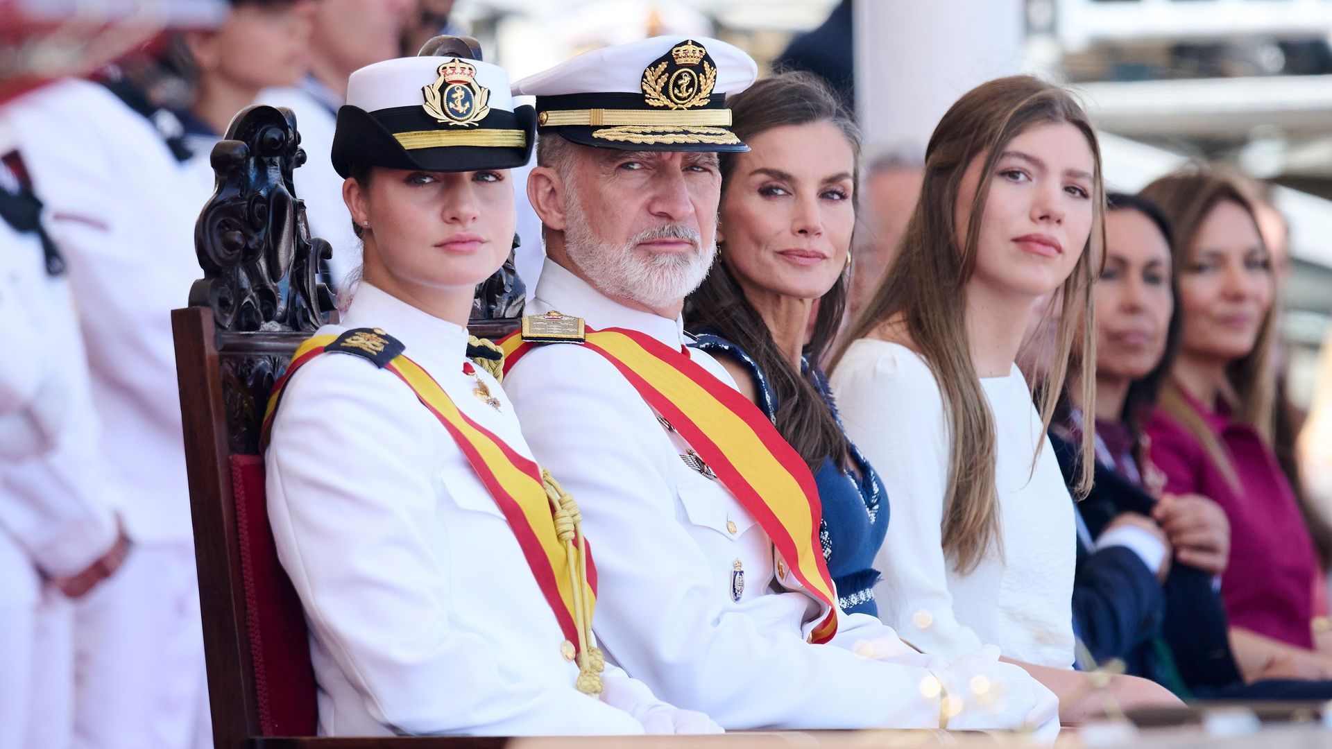 1920x1080 Princess Leonor awarded the same military decoration as King Felipe VI