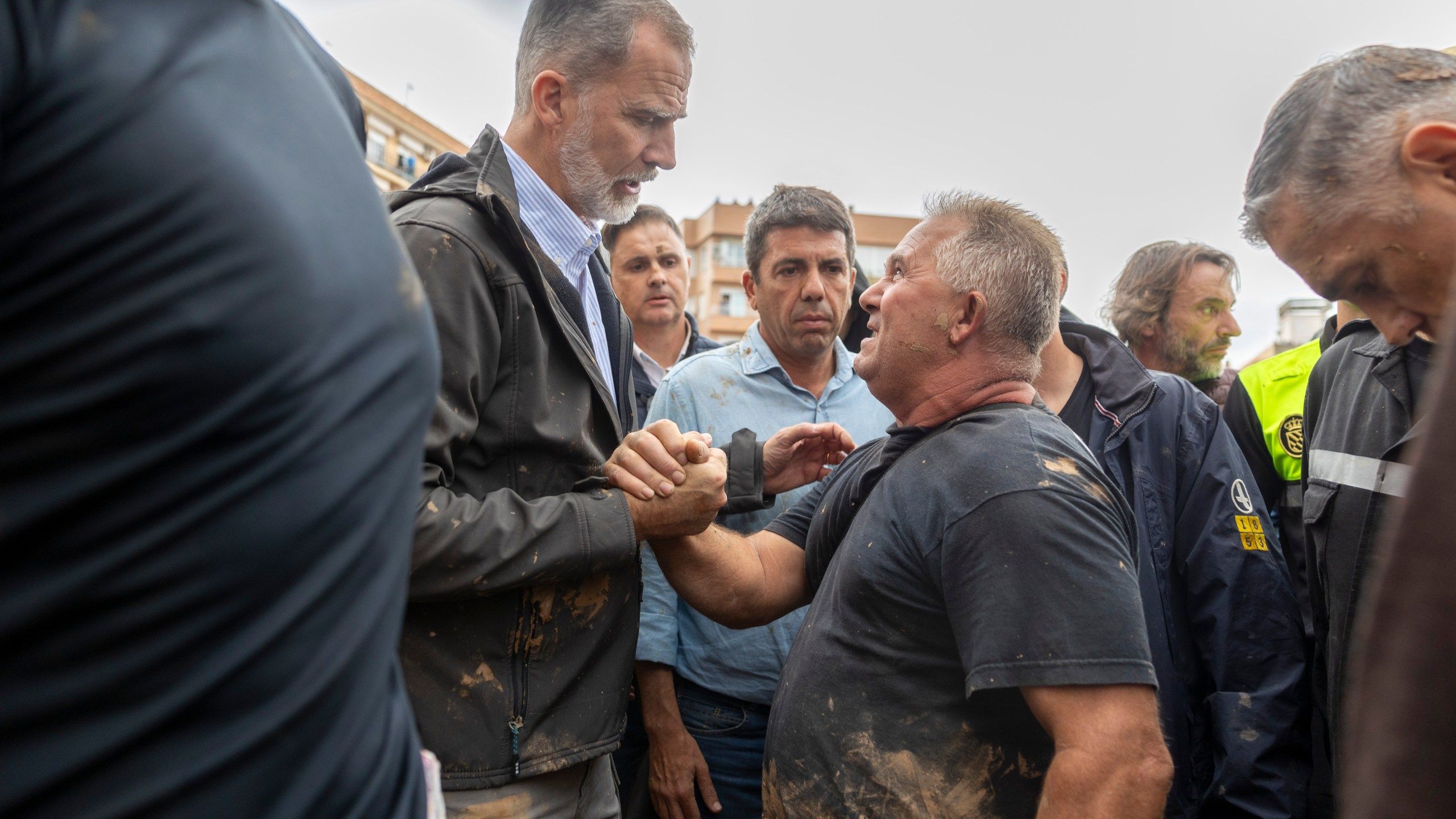 2560x1440 Spain's king stood his ground under a mud barrage. What will the iconic moment mean for his reign?