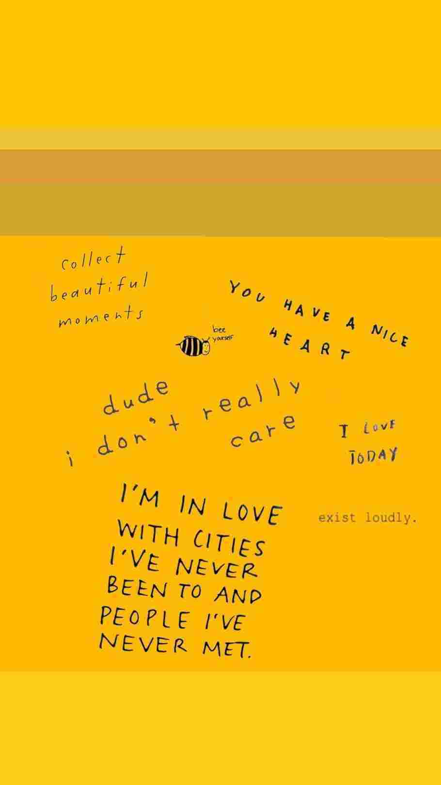910x1618 Cute Aesthetic Love Quotes Background, Download Wallpaper