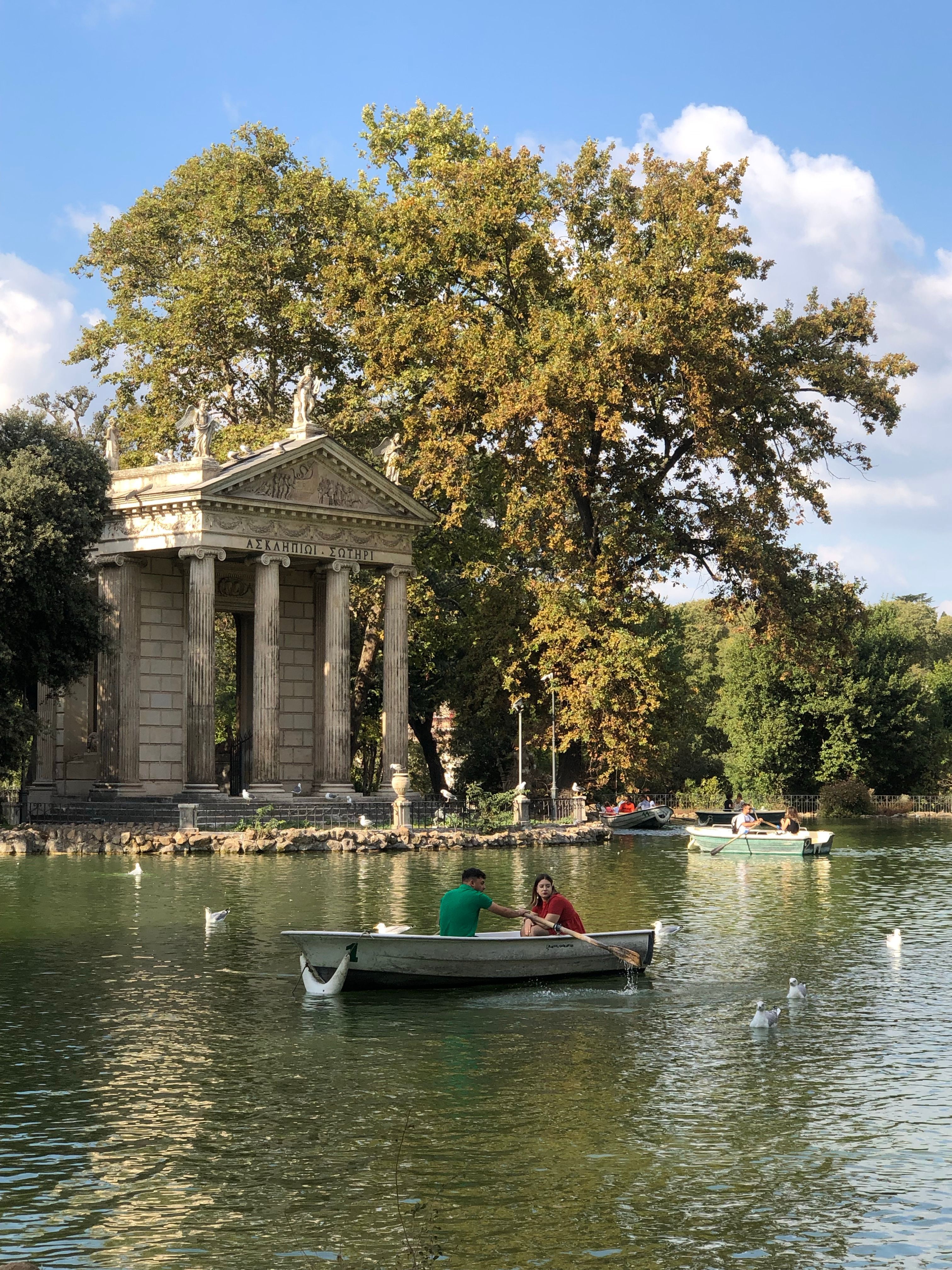 3024x4032 The Temple of Asclepius in the Middle of a Lake · Free