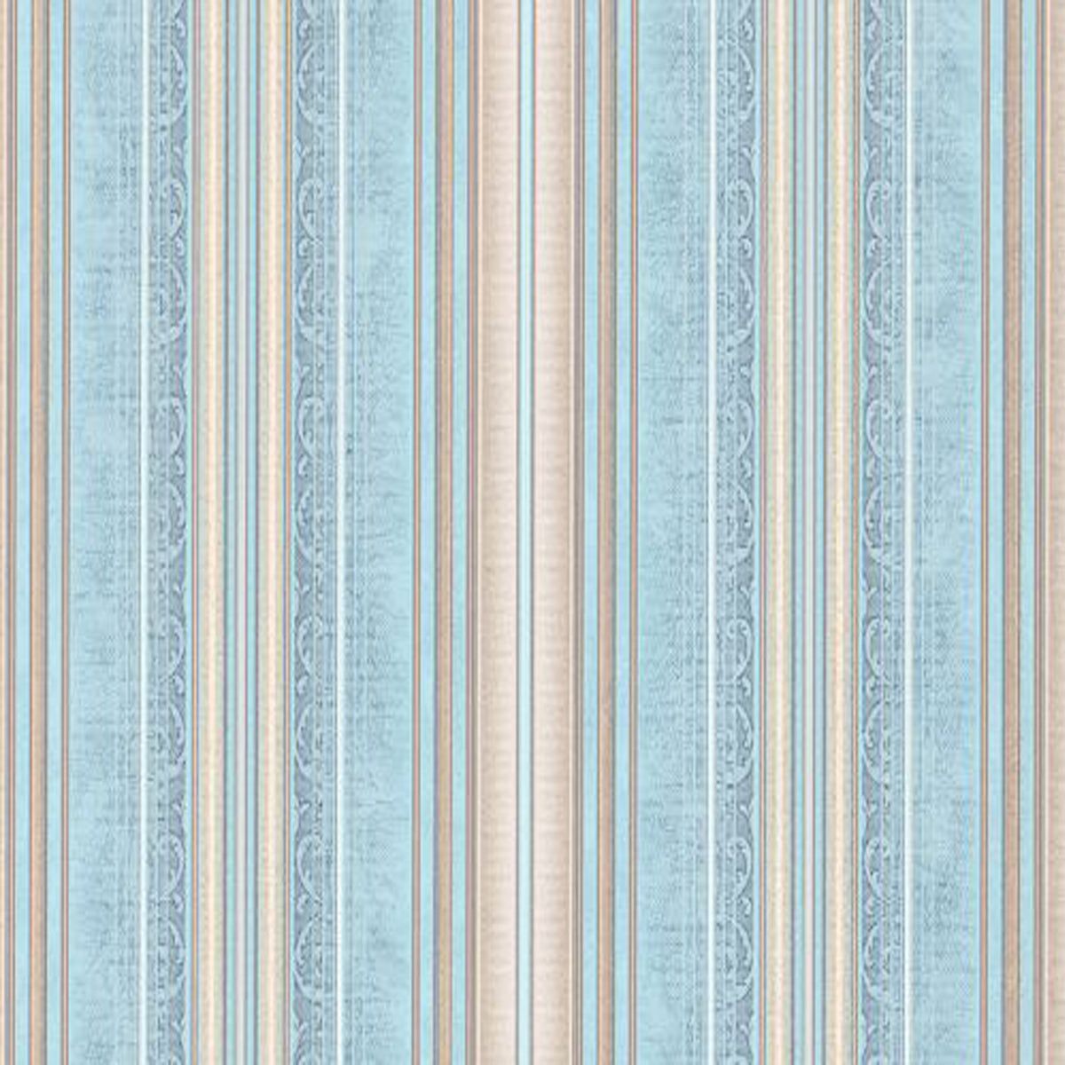 1200x1200 5531 03 Blue Beige Striped Textured Modern Wallpaper