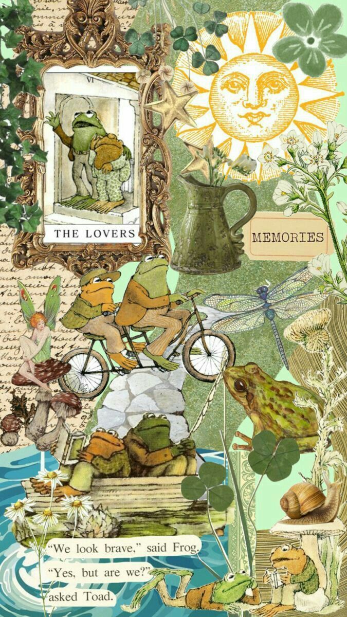 675x1200 Cute crow wallpaper. Frog and toad wallpaper iphone, Tree frog wallpaper, Frog and toad aesthetic