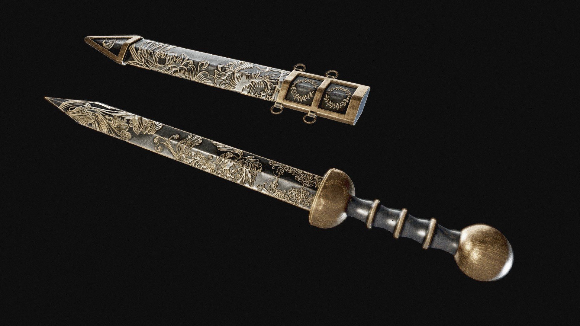 1920x1080 Roman Gladius: Ornate