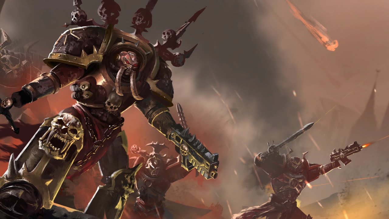 1280x720 Warhammer 40.000: Gladius. Chaos Space Marines Intro