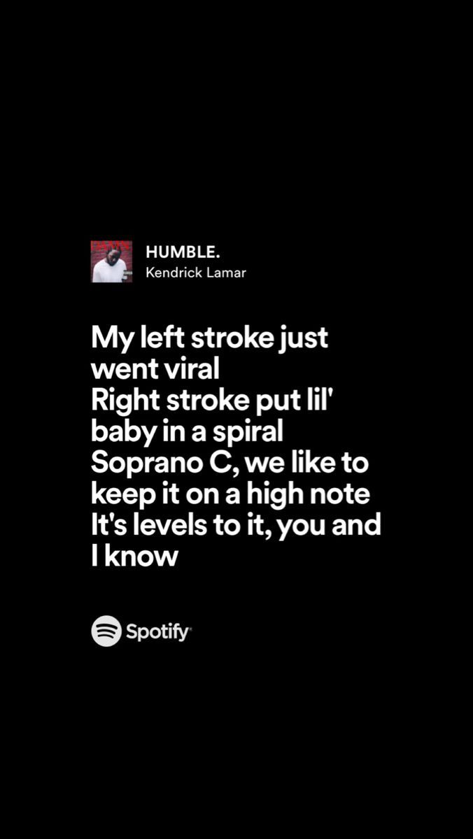 676x1200 Rap lyrics humble Kendrick Lamar